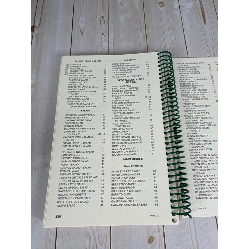Favorite Family Treasures Cookbook Hales Corners WI Lutheran Church 2010 Spiral‎